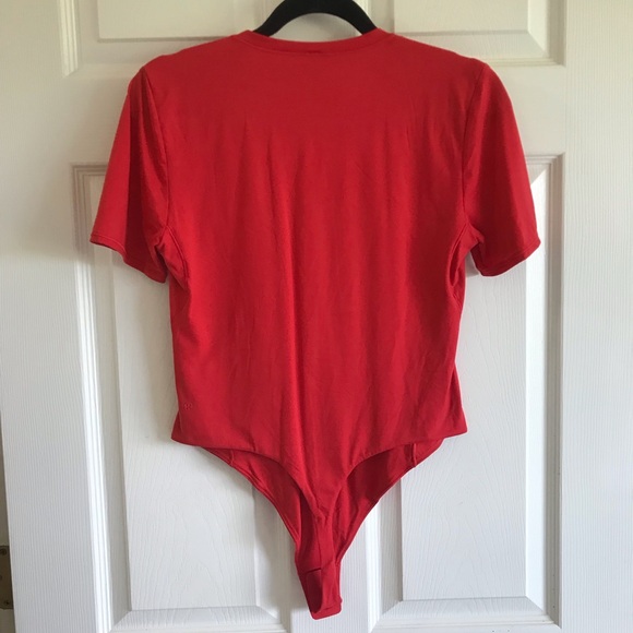 Lululemon Wundermost Nulu Short-Sleeve Crew Thong Bodysuit - like new - Picture 5 of 16